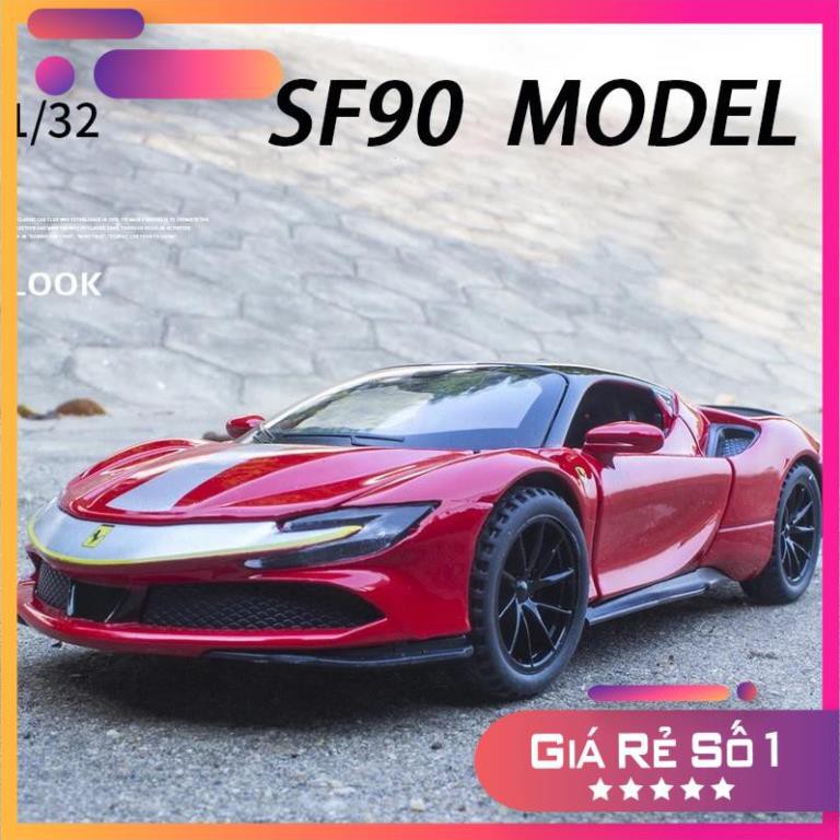 Mô hình xe Ferrari SF90 1:32 XHD