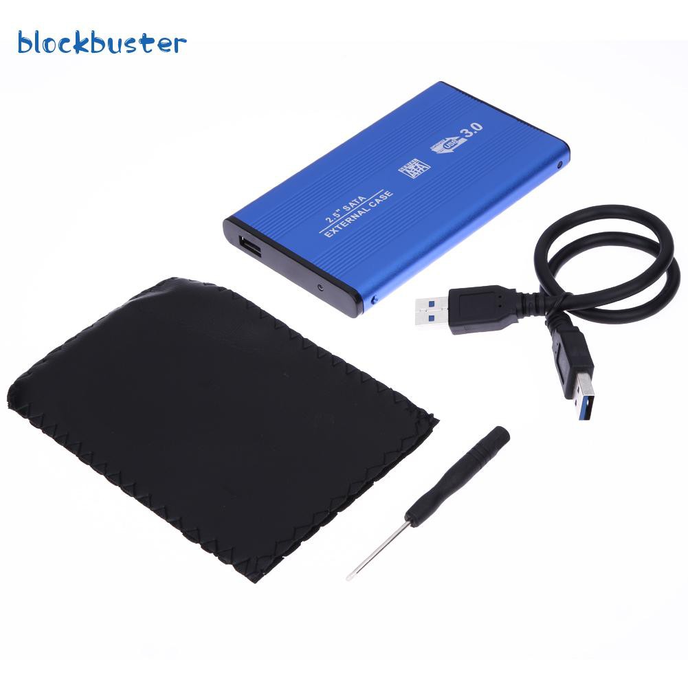 Hộp Đựng Ổ Cứng Ngoài 2.5 Inch Usb 3.0 Sata Ssd Hdd Kèm Dây Cáp Cho Notebook Desktop Pc | BigBuy360 - bigbuy360.vn