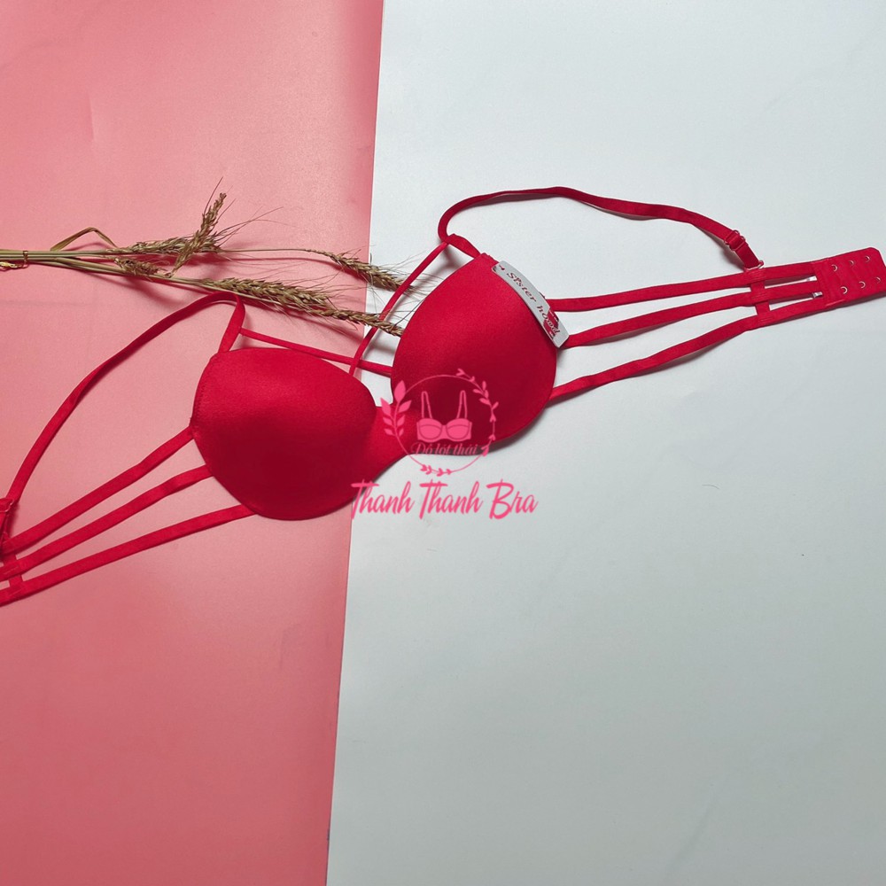 Đồ lót Thái | Áo ngực độn kép, dây chéo quyến rũ, form áo cực đẹp - Áo lót thái lan Siterhood  #8218