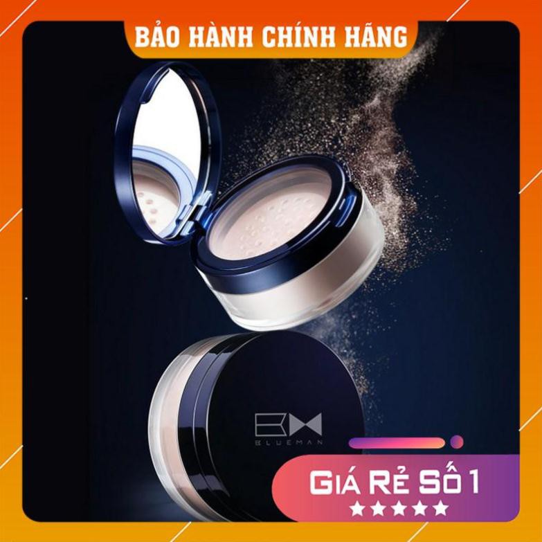 Phấn Phủ Dạng Bột Cho Nam Makeup Che Khuyết Điểm BlueMan , Phấn Makeup Kiêm Dầu Cho Nam