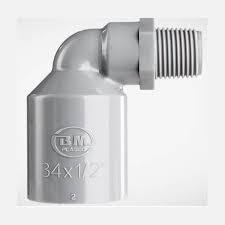 Co giảm ren ngoài, Tê giảm ren ngoài, Tê giảm ren trong PVC Bình Minh các size 21, 27, 34