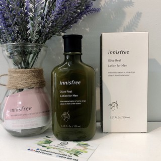 Sữa Dưỡng Olive Cho Nam Da Khô Innisfree Olive Real Lotion For Men 150ml