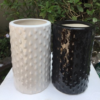 Lọ Hoa Sứ Hoạ Tiết Giọt Lệ