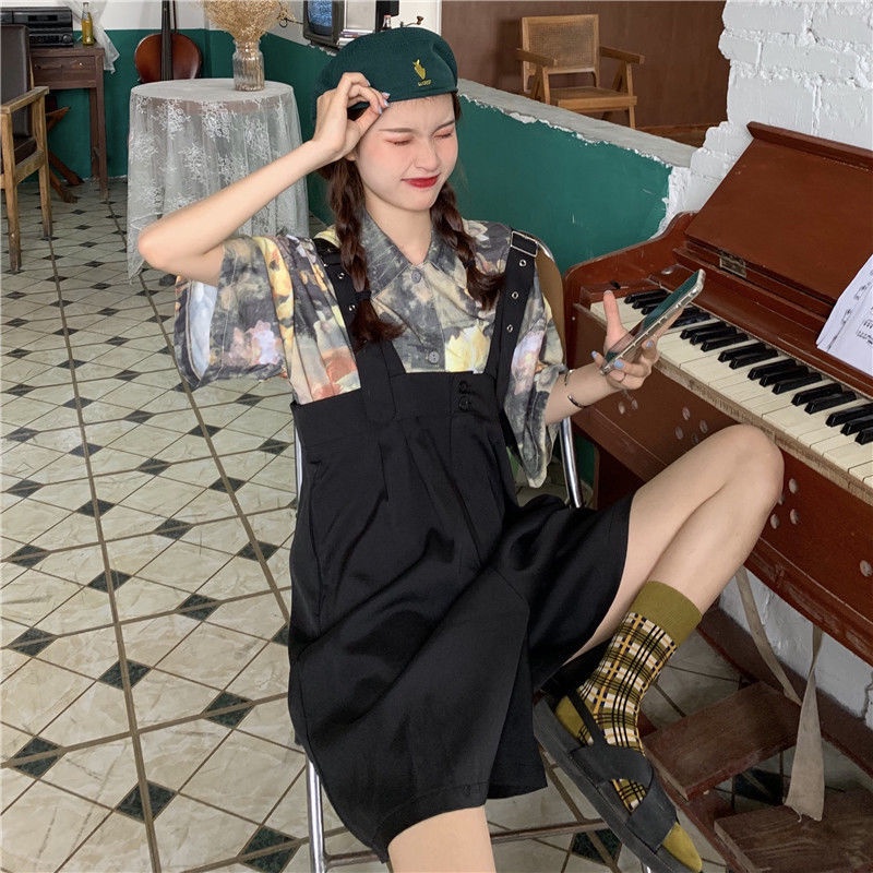 Bộ Đồ Nữ Cạp Cao Mới Và Quần Ống Rộng