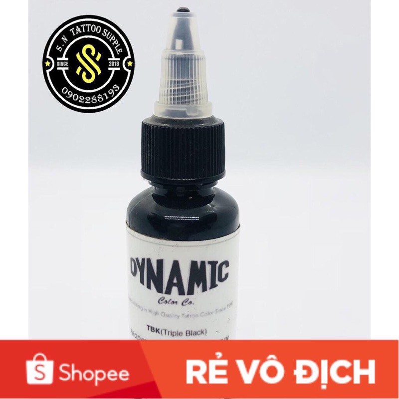 Mực Xăm Dynamic⇉ Dynamic BLk Chính Hãng⇉ 30ml