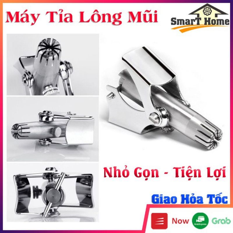 Tỉa Lông Mũi ⭐FREE SHIP⭐ Máy Tỉa Lông Mũi Sử Dụng Mạnh Mẽ Linh Hoạt Nhỏ Gọn Tiện Lợi Hợp Kim Chống Gỉ An Toàn Tuyệt Đối