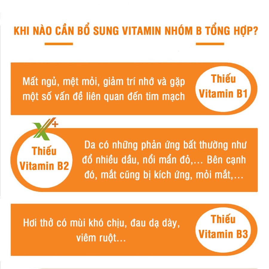 Viên uống Vitamin B tổng hợp DHC Nhật Bản bổ sung 8 loại vitamin B thực phẩm chức năng X6-DHC-MIX | Thế Giới Skin Care
