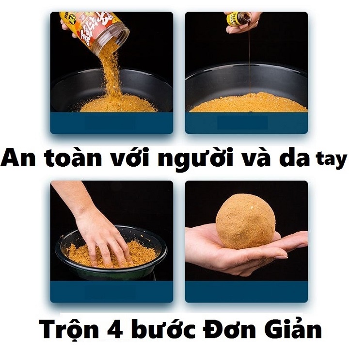 [Tặng 1 Lọ Tinh Dầu  Giá 50k Cho 5 Khách Tiếp Theo] Mồi Câu Cá Chép Trắm Rô Phi Diếc Siêu Nhạy LONG NGƯ-SANAMI FISHING