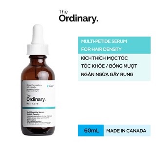 Serum dưỡng dày tóc The Ordinary Multi-Peptide Serum For Hair Density 60ml - Dưỡng tóc mềm mượt