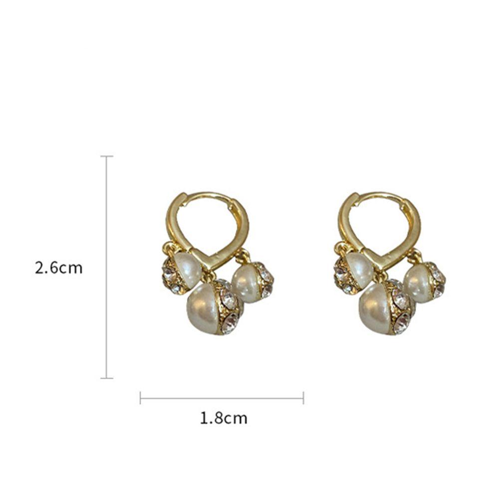 Bông Tai Tròn Màu Sắc Đơn Giản Phong Cách Hàn Quốc Cho Nữ