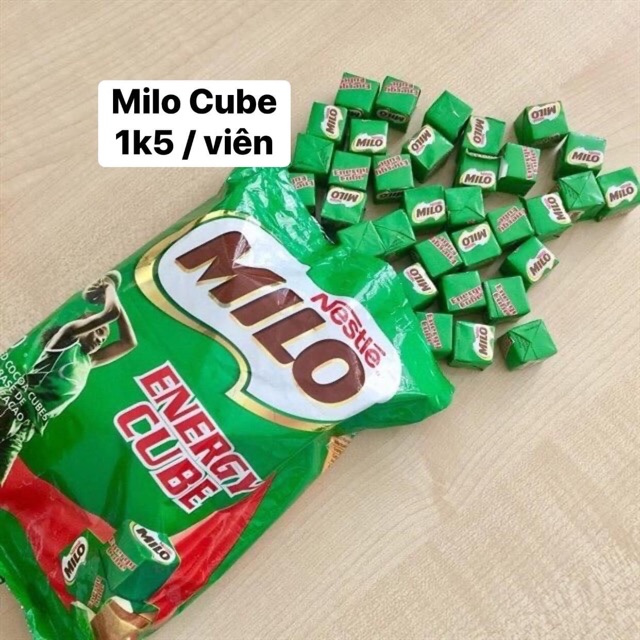 MILO CUBE - ĂN VẶT TUỔI THƠ - [10 viên)