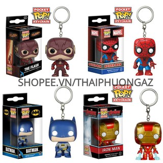 Móc Khóa Funko Pop Iron Man Spider-man Thor Hulk Captain Batman Black Panther Wonder Woman Groot Game of Thrones