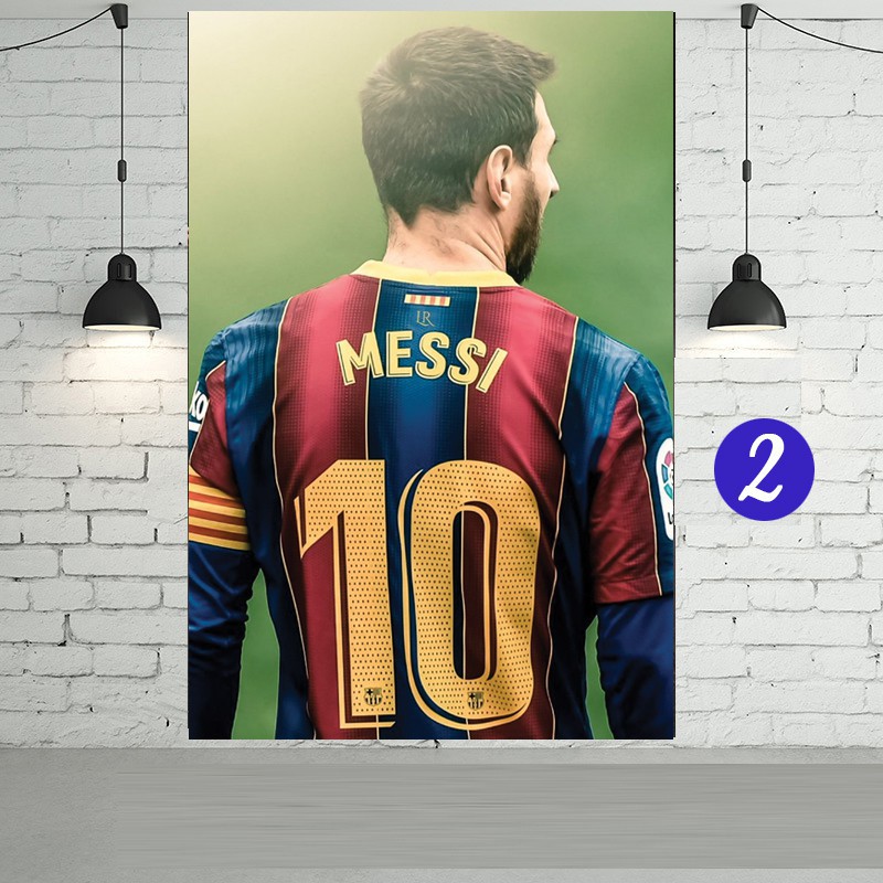 Decal dán tường Messi phiên bản mới (ảnh HD)