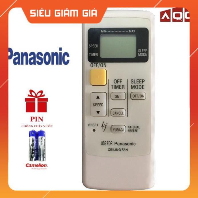 Remote điều khiển quạt trần PANASONIC 5 cánh - Giá tốt nhất