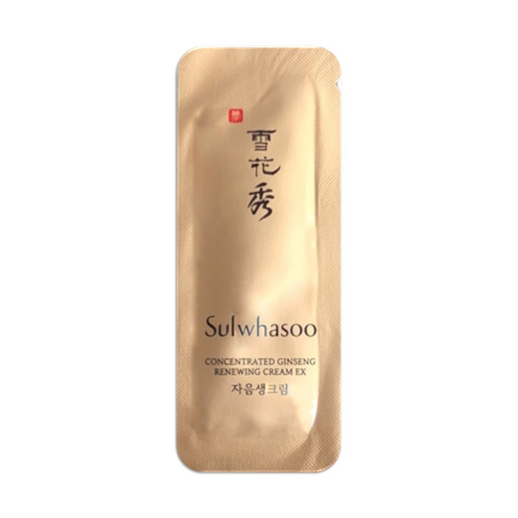 Sample Kem dưỡng nhân sâm chống lão hóa Sulwhasoo Concentrated Ginseng Renewing Cream EX