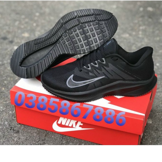 Giày Nike Running Quest 3 (2021) FullBlack Nam (M) [Auth - Chính Hãng - FullBox] SAIGONSNEAKER79STORE