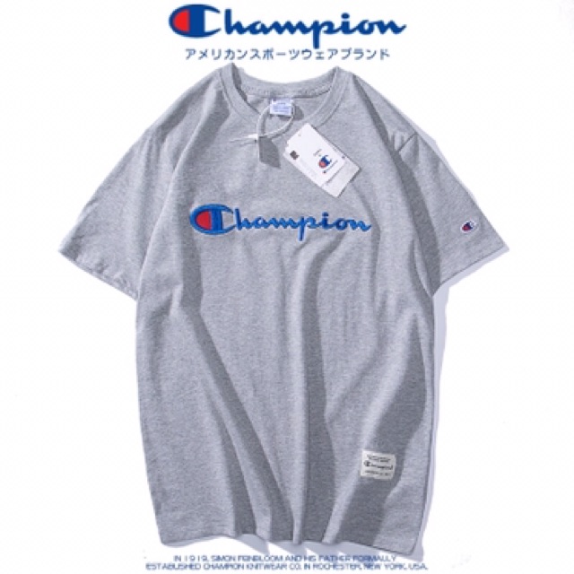 [ĐƯỢC PHÉP KIỂM HÀNG] Áo thun Champion Classic Thêu Tee - tee tag Auth