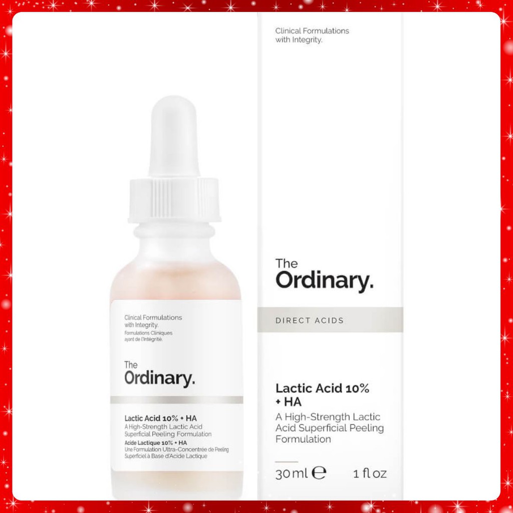 Serum Sáng Da Mờ Thâm Lactic Acid 10%+ HA - The Ordinary