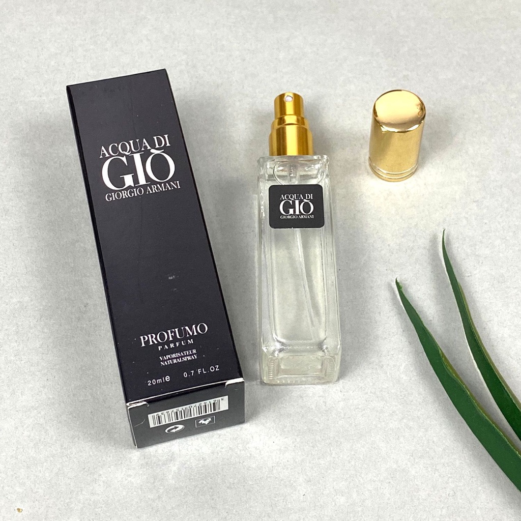Nước hoa nội địa trung nam acqua digio đen 20ml thơm lâu hương tươi mát ngọt dịu
