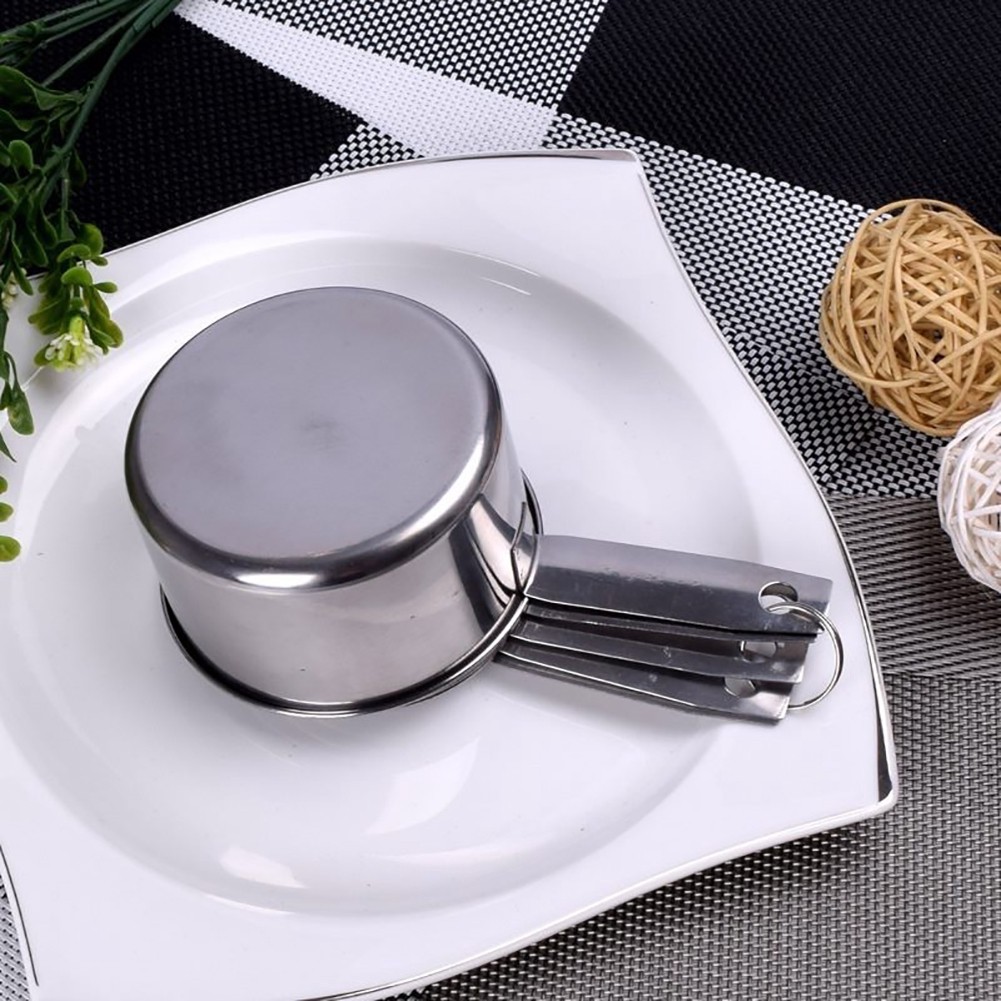 Bộ 5 Muỗng Đo Lường Bằng Thép Không Gỉ