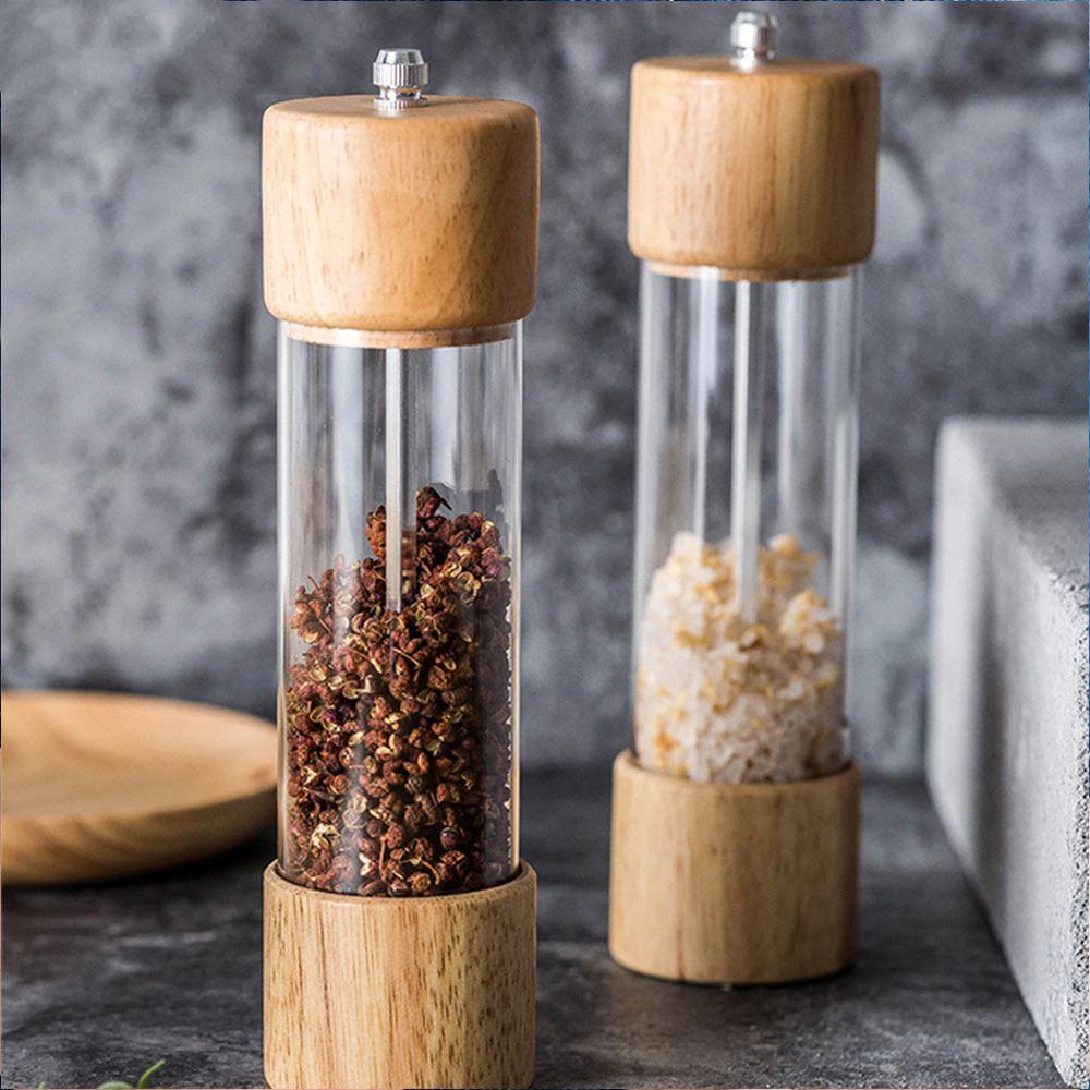 Dụng Cụ Xay Tiêu Bằng Gỗ Tiện Dụng Cho Nhà Bếp