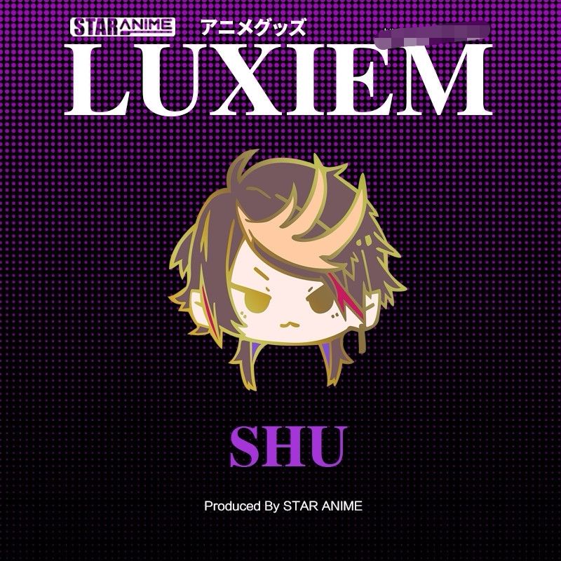 Luxiem vox shu mysta Trâm Cài Áo Kim Loại Nhỏ Nhắn Hình Quạt