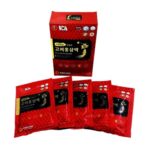Nước Hồng Sâm 6 Năm Jeongwon Chính Hãng Hàn Quốc, hoanggamkorea