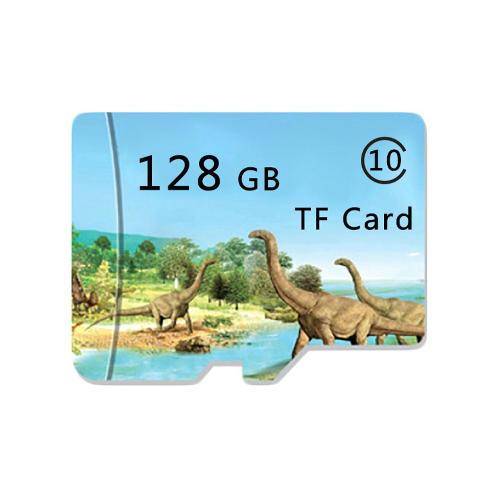 Thẻ Nhớ Micro Sd Tf 128 / 256 / 512gb Hình Khủng Long Cho Máy Ảnh Mp4 N40