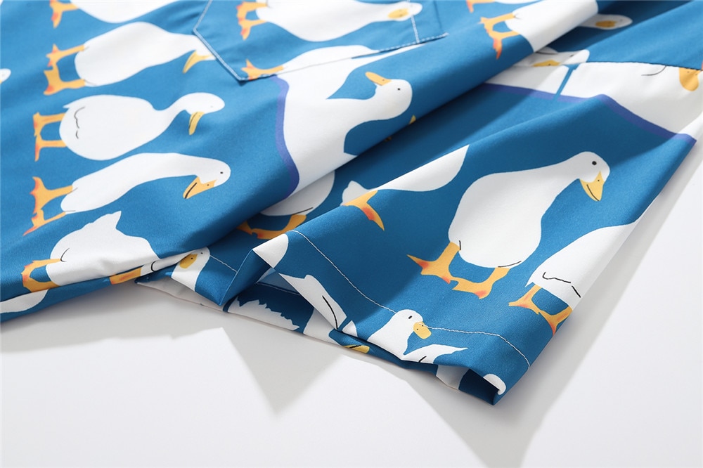 Áo Sơ Mi Nam In Họa Tiết Vui Nhộn Phong Cách Hawaii 2021 (2 Màu) | BigBuy360 - bigbuy360.vn