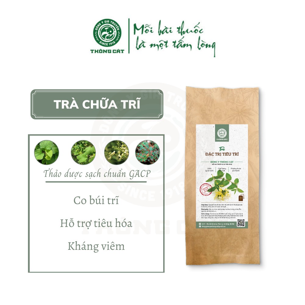 Trĩ Đông y gia truyền Thông Cát (Since1918)- Làn gió mới cho người bệnh trĩ, giảm co búi trĩ trong vòng 1 tháng