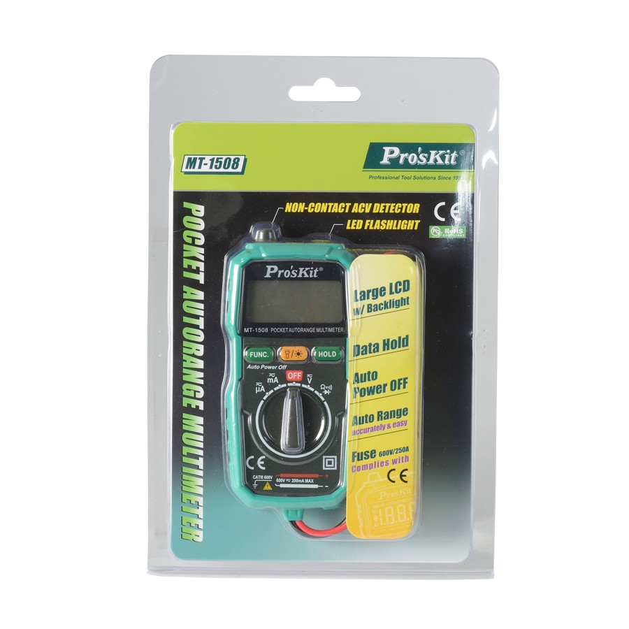 Đồng hồ đo điện tử Pro'skit MT-1508