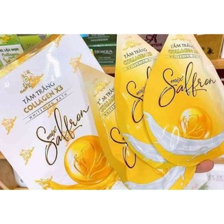 Tắm trắng collagen x3 saffron