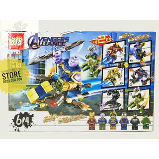 Minifigures 6 Nhân Vật Avenger 4 ( Hàng có sẵn - Đủ Mẫu )