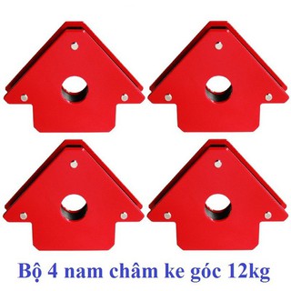 Bộ 4 Ke góc nam châm 12kg may han que dien tu