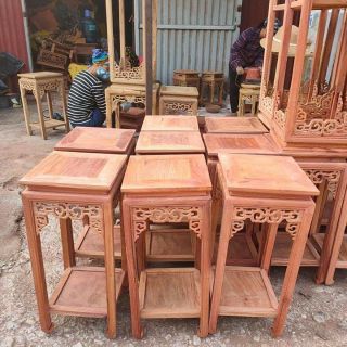 Đôn vuông gôc hương.đôn gỗ hương .đôn gỗ