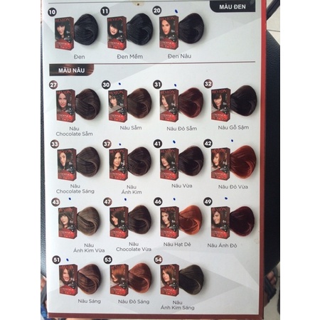 Thuốc Nhuộm Tóc Revlon Colorsilk Màu 46 Nâu Hạt Dẻ