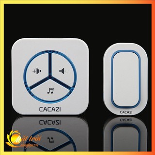 Chuông không dây đơn chống nước CACAZI 9909