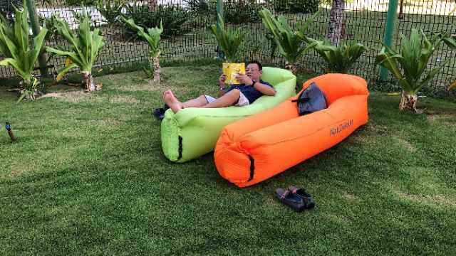 [HÀNG CHÍNH HÃNG] Sofa hơi size L có gối không cần thổi, gọn nhẹ NatureHike NH18S030-S