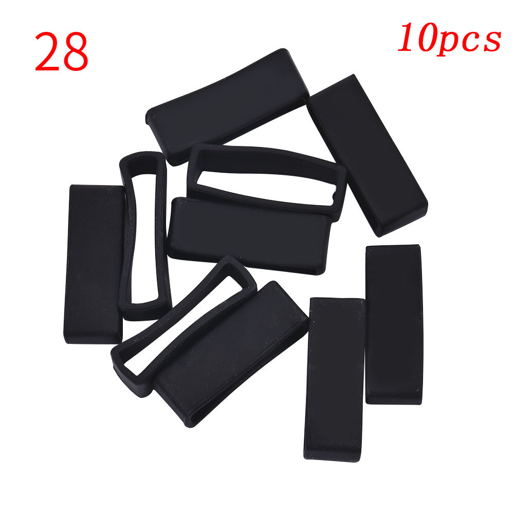 【COD】Giá Đỡ Dây Đồng Hồ Đeo Tay Bằng Cao Su PVC Cao Su 16-28mm