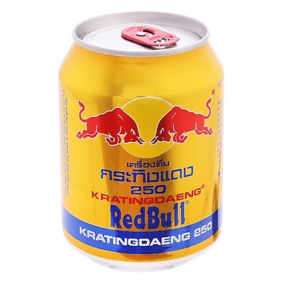 Lốc 6 Lon 250ml Bò Húc Redbull Thái Lan