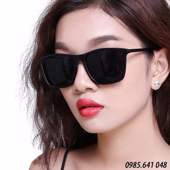 [CỰC SÔC] Kính râm nam nữ gọng tăm đen