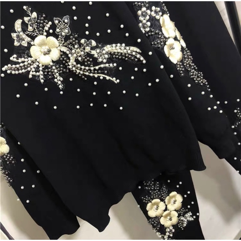 Set len ngọc hoa đính đá siêu hot