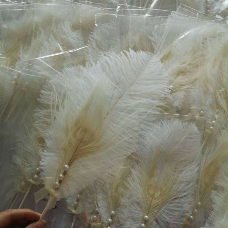 phụ kiện bánh kem hiện đại [FREESHIP❤️] que cắm bánh lông vũ