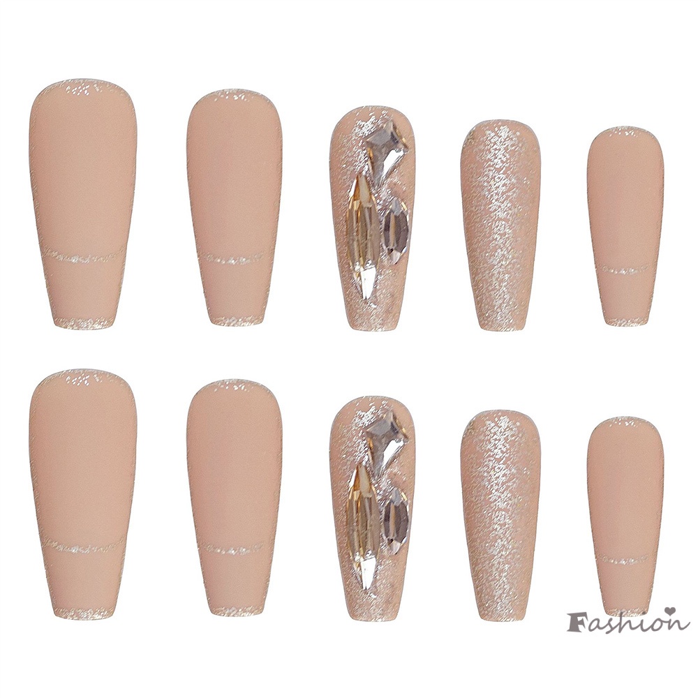 Set 24 Móng Tay Giả Có Thể Tái Sử Dụng Thiết Kế Độc Đáo