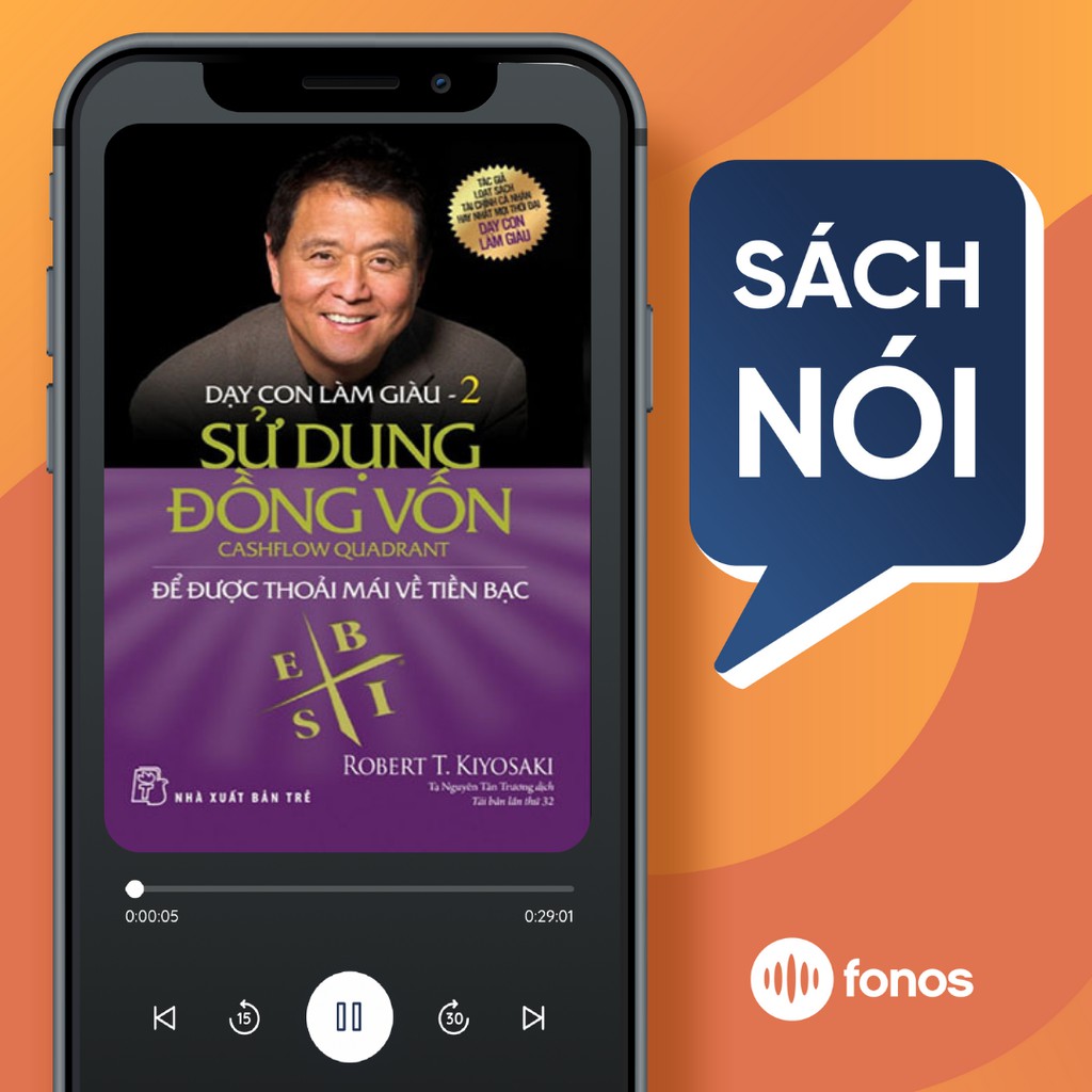 Toàn quốc - [EVoucher] Sách nói: Dạy Con Làm Giàu (Tập 2): Sử dụng đồng vốn để được thoải mái về tiền bạc