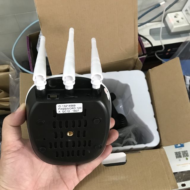CAMERA IP 3 ANTEN BẮT SÓNG WIFI CỰC TỐT | BigBuy360 - bigbuy360.vn