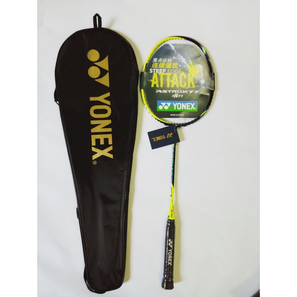 Combo 2 vợt cầu lông Yonex tập luyện có cước + Tặng bao đựng vợt