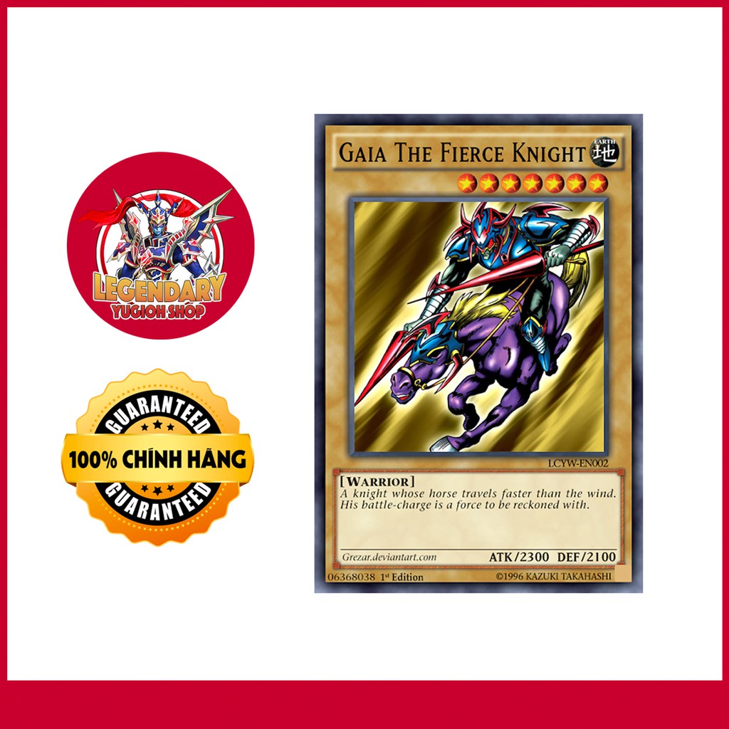 'Gaia The Fierce Knight' - Art Gốc