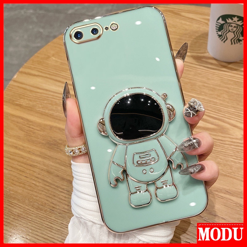 Ốp Điện Thoại Màu Macaron Có Giá Đỡ Cho iPhone 6 6S Plus 7 8 SE2020 X XS XR XS Max