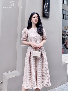 Set gấm chân váy dài SE650 KYMIE
